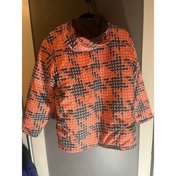 Spyder boys size 18 orange snowboarding jacket coat - Picture 3 of 5